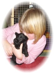 Seidi and puppy